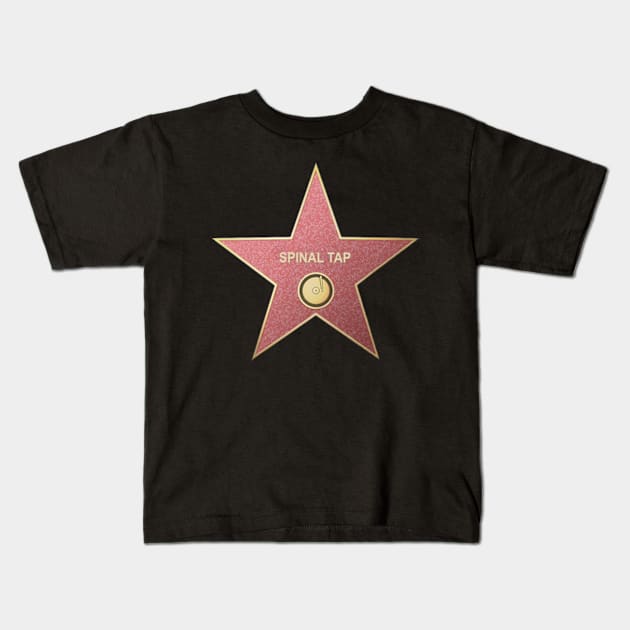 Spinal Tap's Hollywood Star! Kids T-Shirt by RetroZest